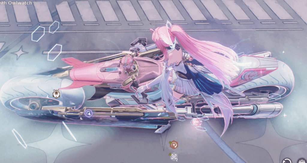 面白い事実: Ameath バイクにはキックスタンドとしてピクセル チビが付いています