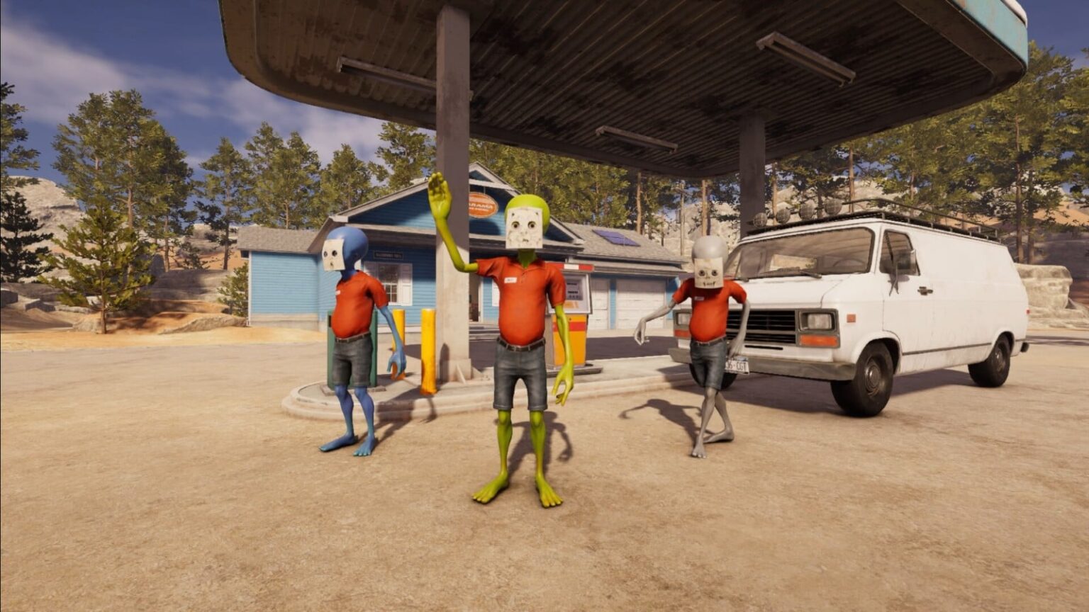 協力プレイ対応“人間なりすまし”ガソスタ経営ゲーム『Roadside Research』初動でSteam同接約1万人到達、ブームの兆し。真面目に労働＆人間調査、バレたら「処分」 - AUTOMATON