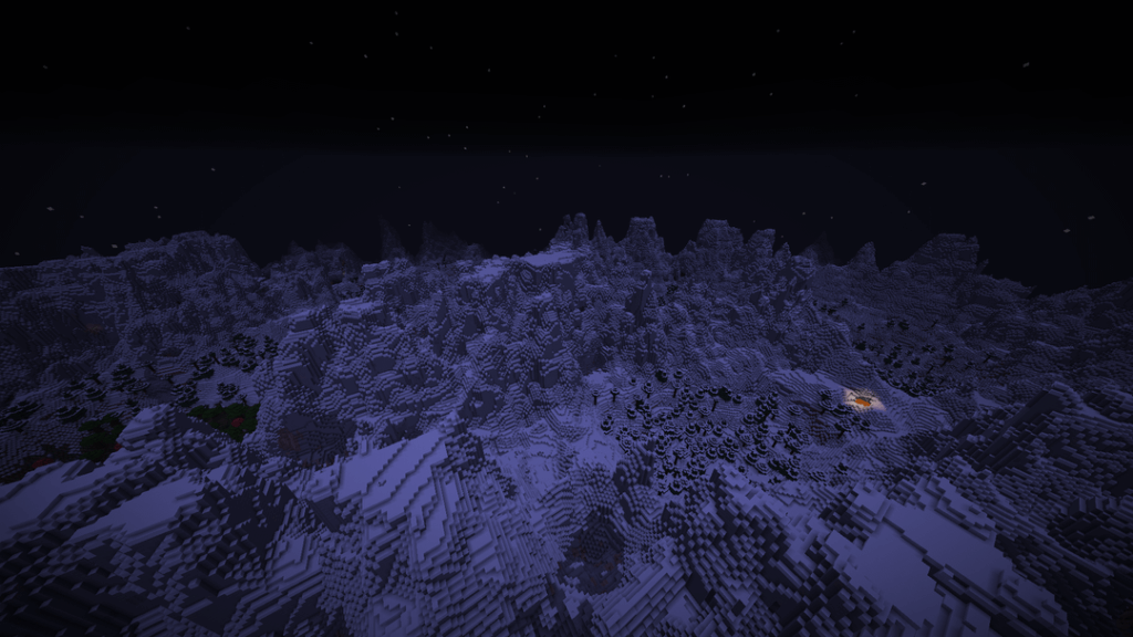 3000ブロック以上の山脈 [2914029733974553670 @ (-60, 967)]