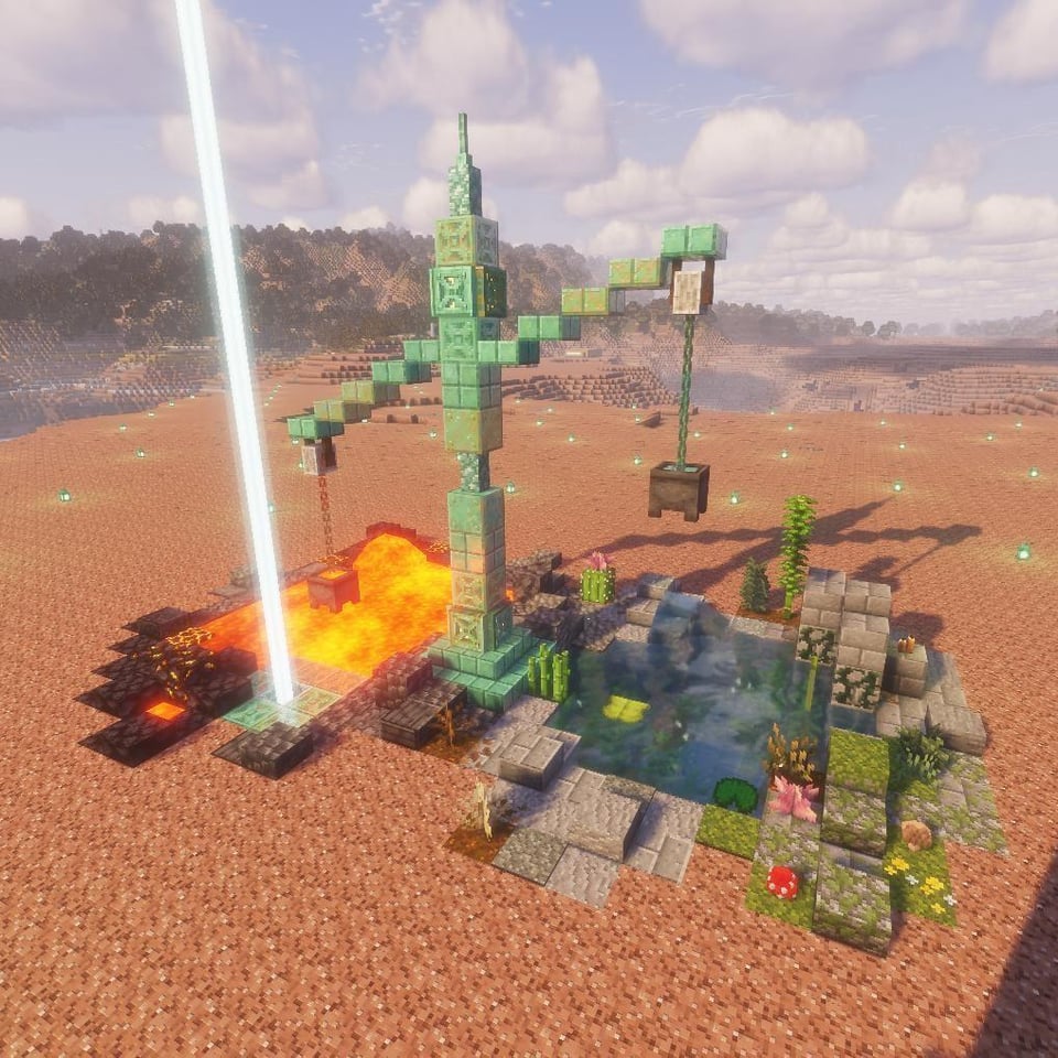 ゲーム中盤の拠点への入り口。 「博学の池」