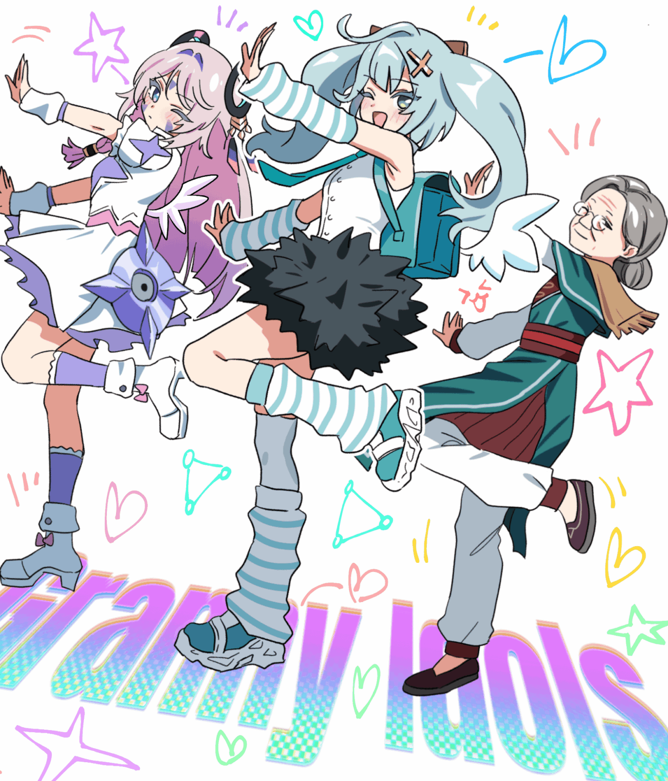 おばあちゃんアイドル by @kiyokezo