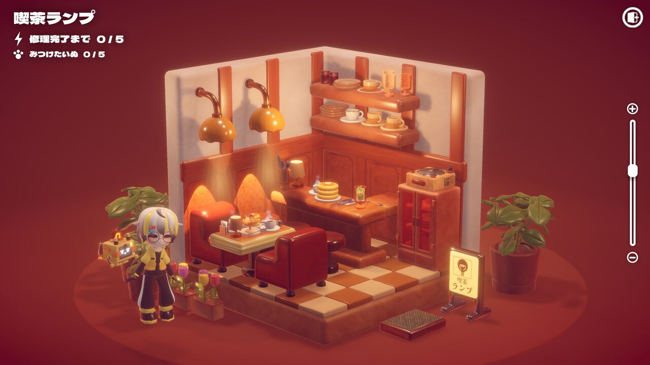 『ハコニワデンキ Hakoniwa Electric』ミニチュア風の箱庭がかわいい癒し系パズルゲームが公開。四季折々の風景を表現した全12ステージが簡単操作で楽しめる