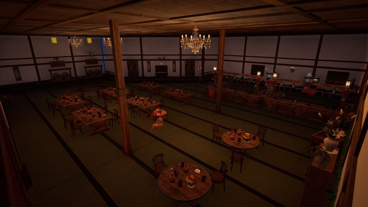 居酒屋のアップデート、不毛な壁を少なくする試み