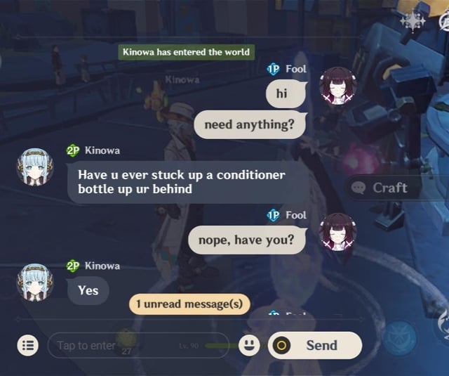 コロンビーナとイネッファのメインの間の非常に人間的な会話 (ft. Ifa)