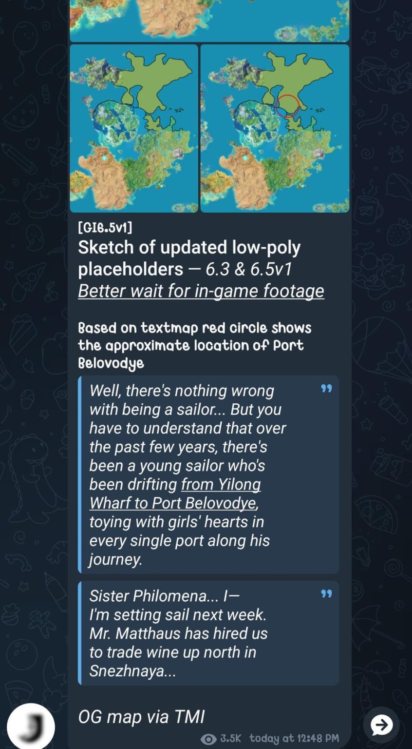 Jelena STC によるスネジナヤの地図