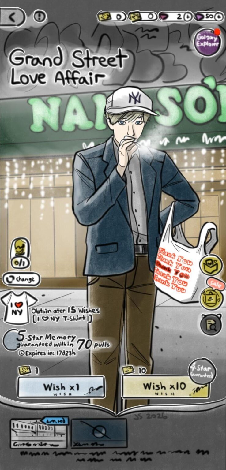 妻が新しいバナーを誤って「チャイナタウン ザビエル」と名付けたので、私が描かなければなりませんでした