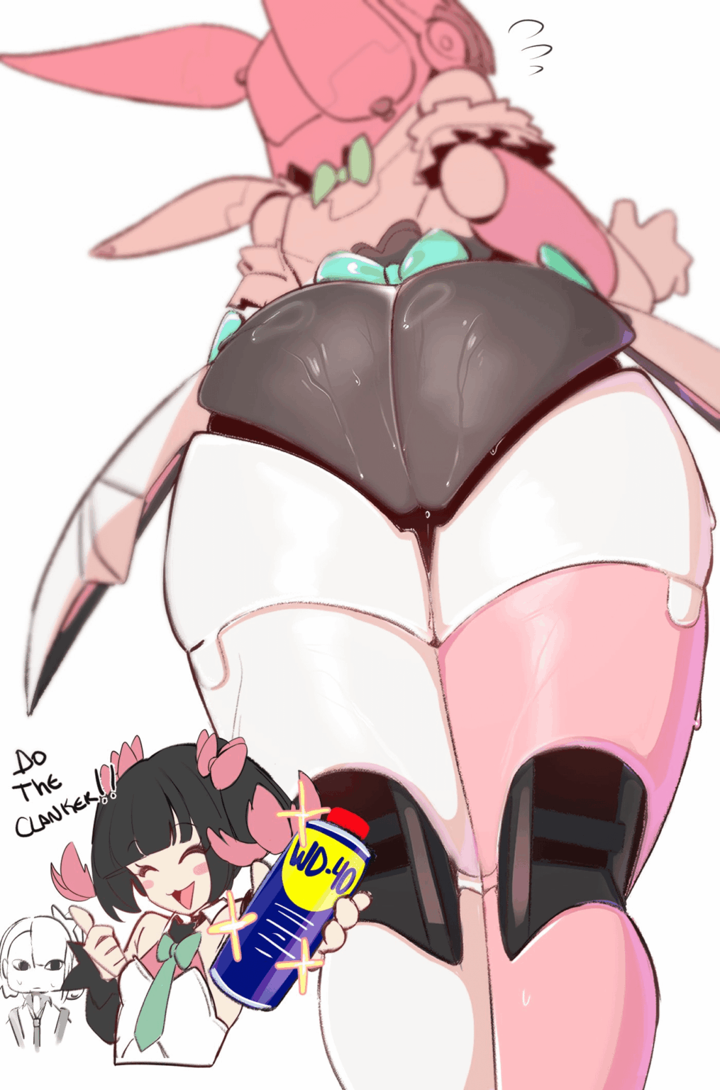 おお！見てください、この輝きを！ Clank-eze を使えばあなたもミーに変身できます!カアチョー！ (アート: @Unzzenasd)