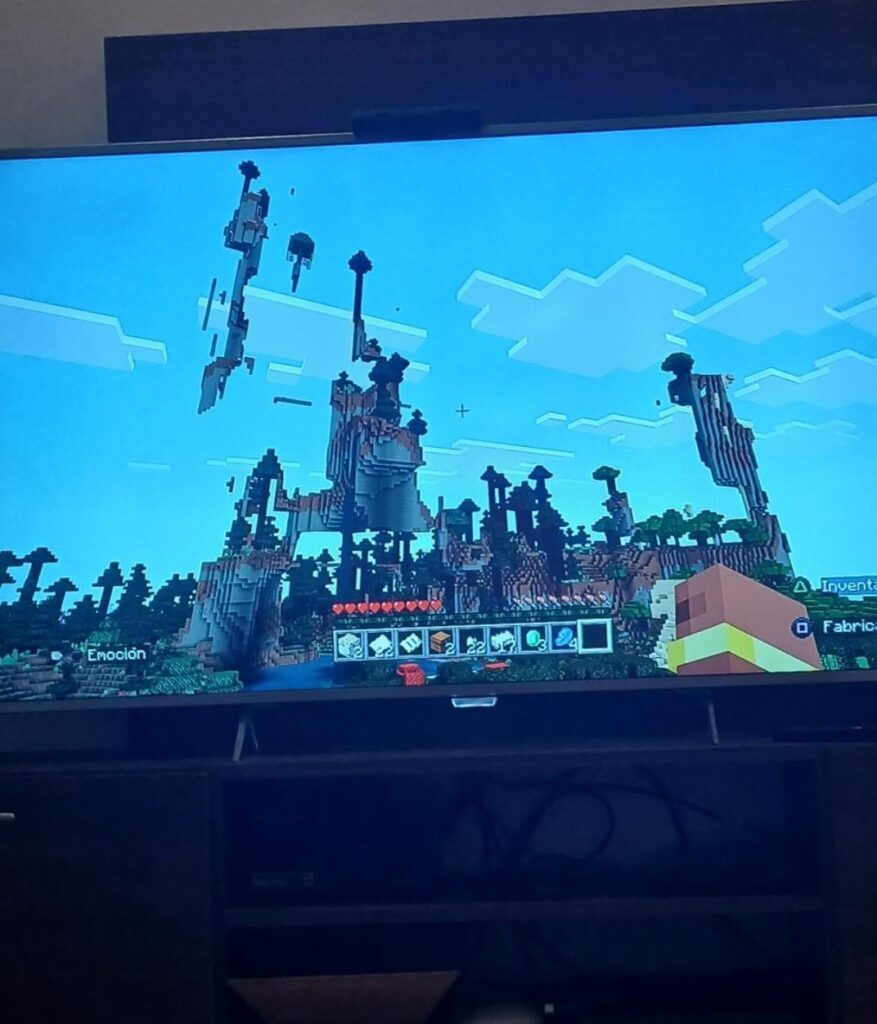 細長い浮島、爆笑