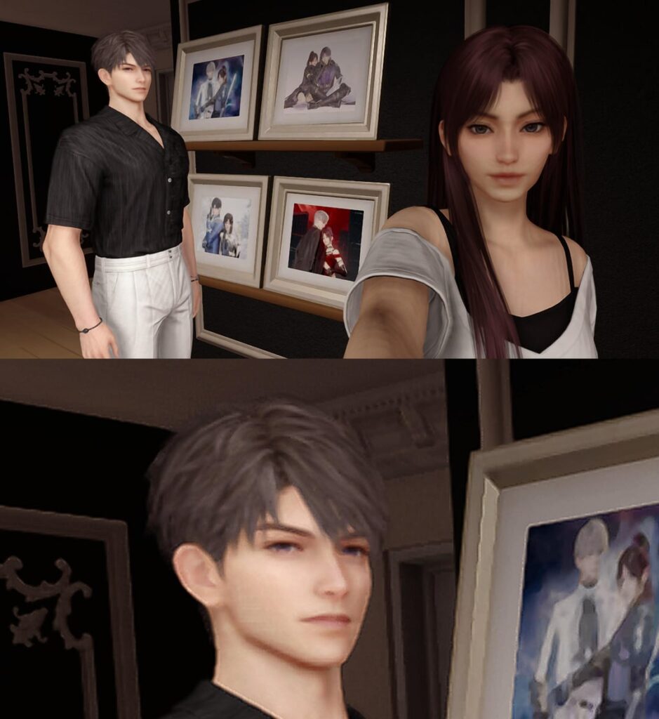 ベイビー、私の新しい額縁は好きですか？