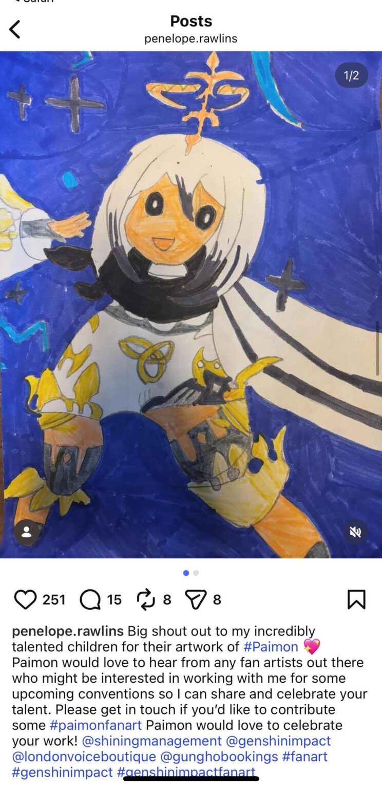 Penelope Rawlins によるその他の投稿 — パイモンの新しい英語の退役軍人