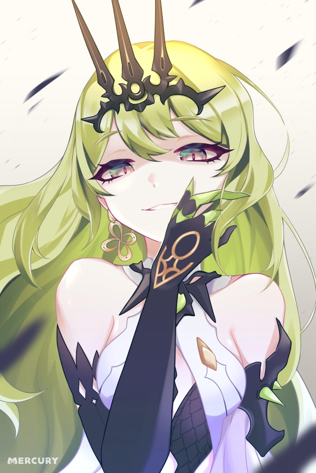 このゲームの最高の妻が新しいバトルスーツを手に入れるまでの画像、634日目：幸せの涙