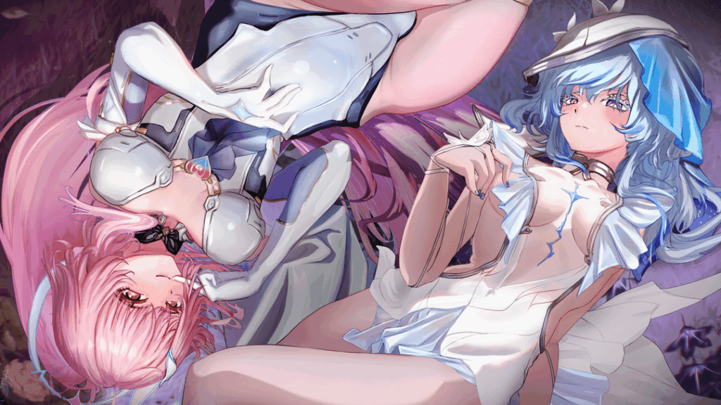 Aemeath と Shorekeeper ファンアート - 光と融合のメランコリーノート (By Potakuro-)