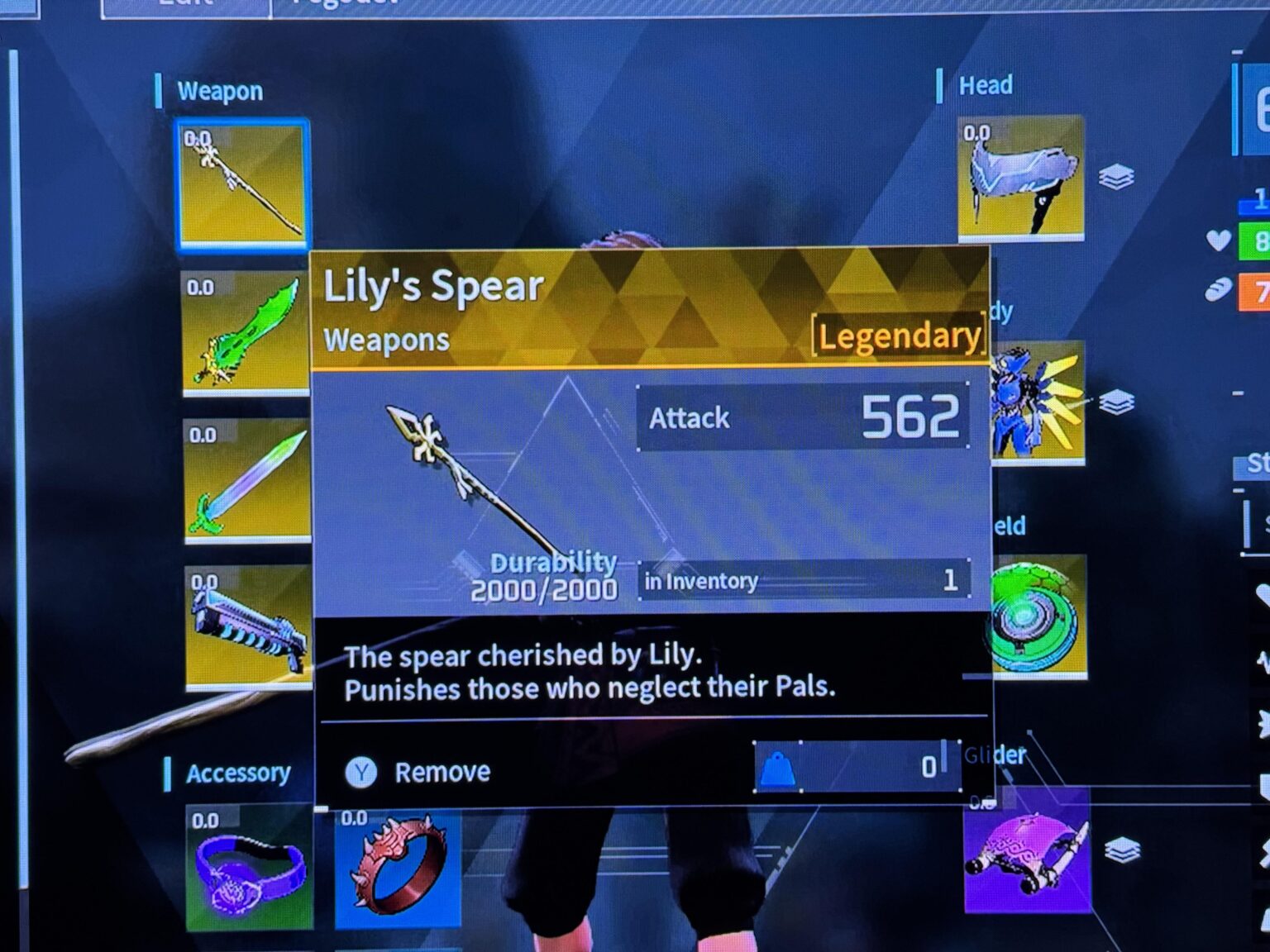 v.0.7.2 の新機能: 伝説のリリーの槍