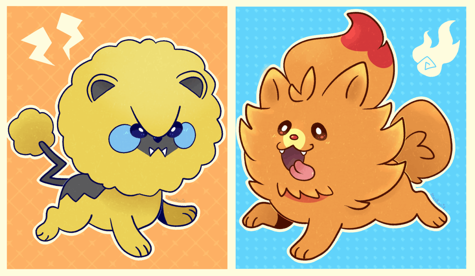 ファンアート！子犬の仲間たち！アート:) (マスカリー)