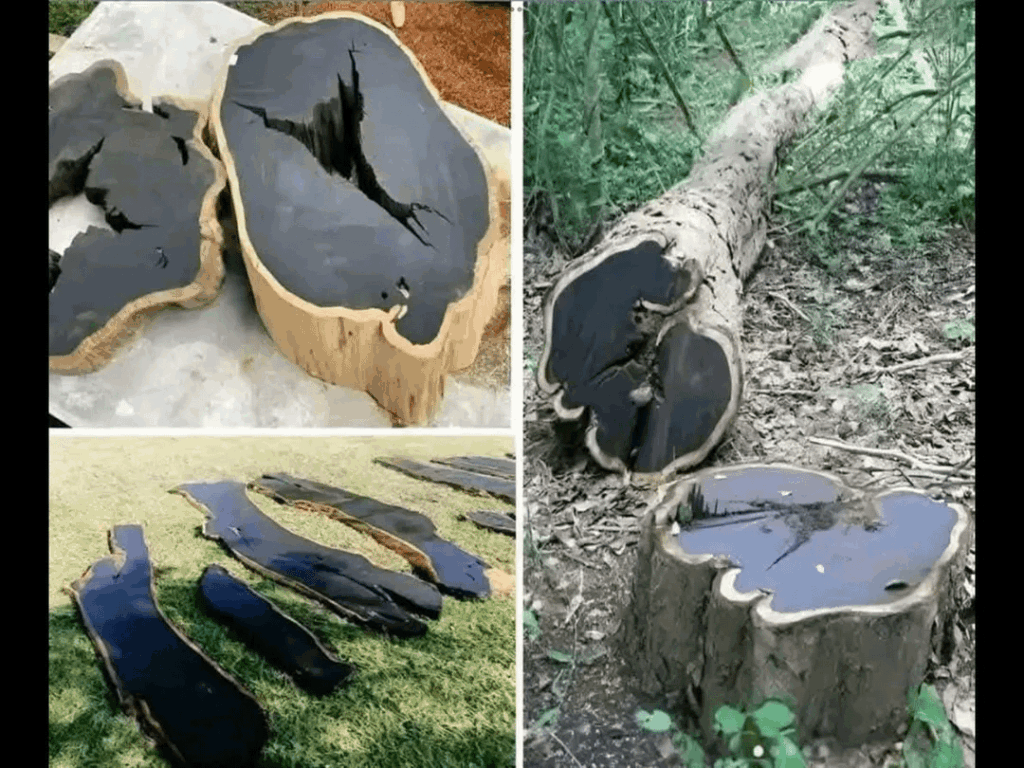 アフリカンブラックウッドの木は黒い木ですか？