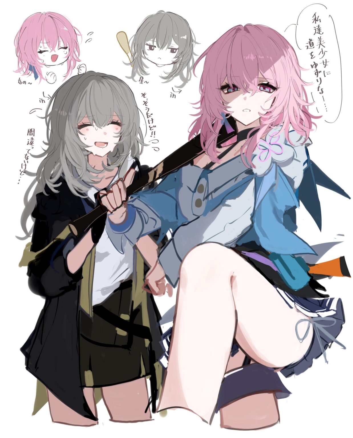 ステルとマーチの体が入れ替わったら (@magnet_8_8)