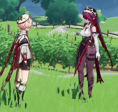 ロザリアが新しいイベント中に古い衣装を着ていることに今気づきました