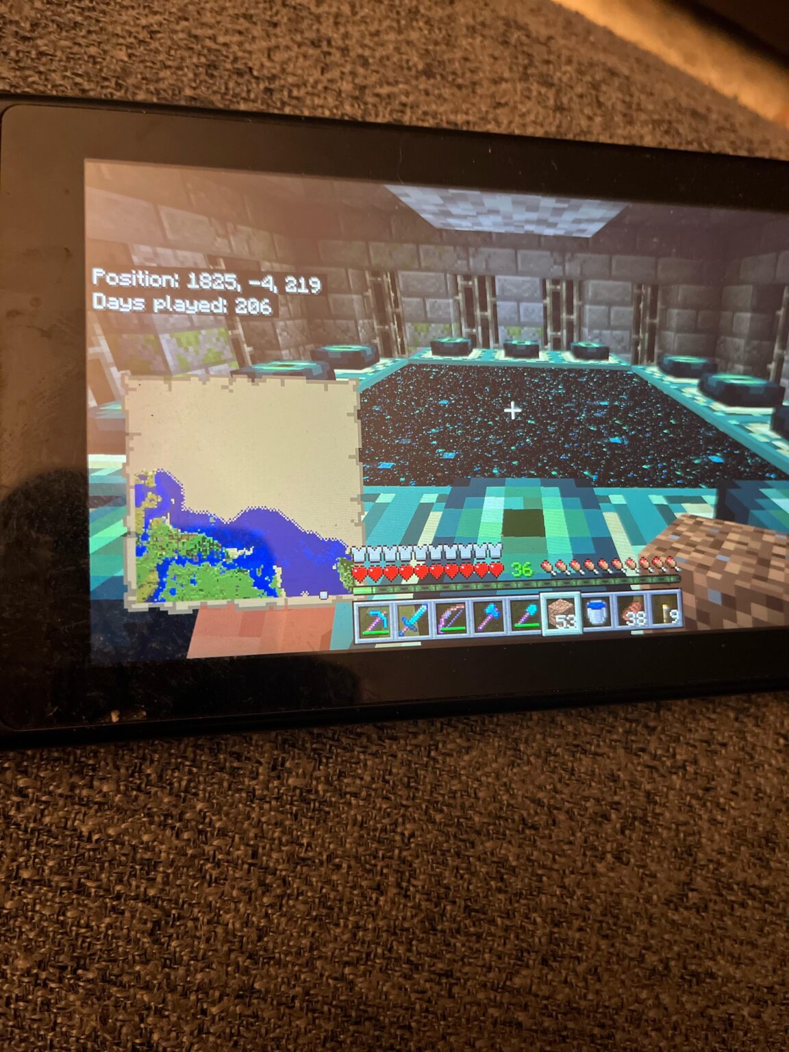 村 + 廃坑 + 要塞 + 試練の間