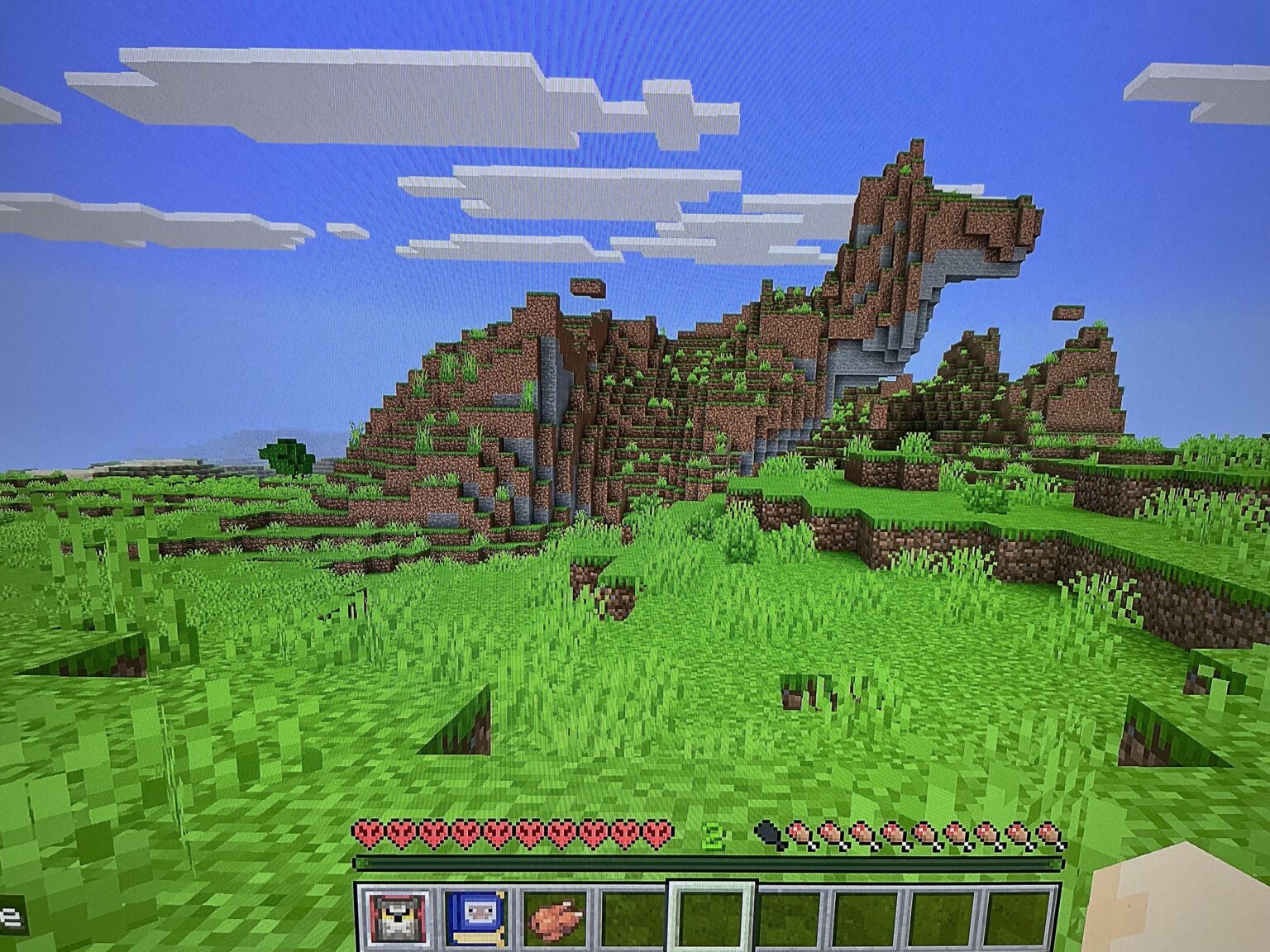 自然に生成される馬・ラクダの丘 [Bedrock] (改造済み)