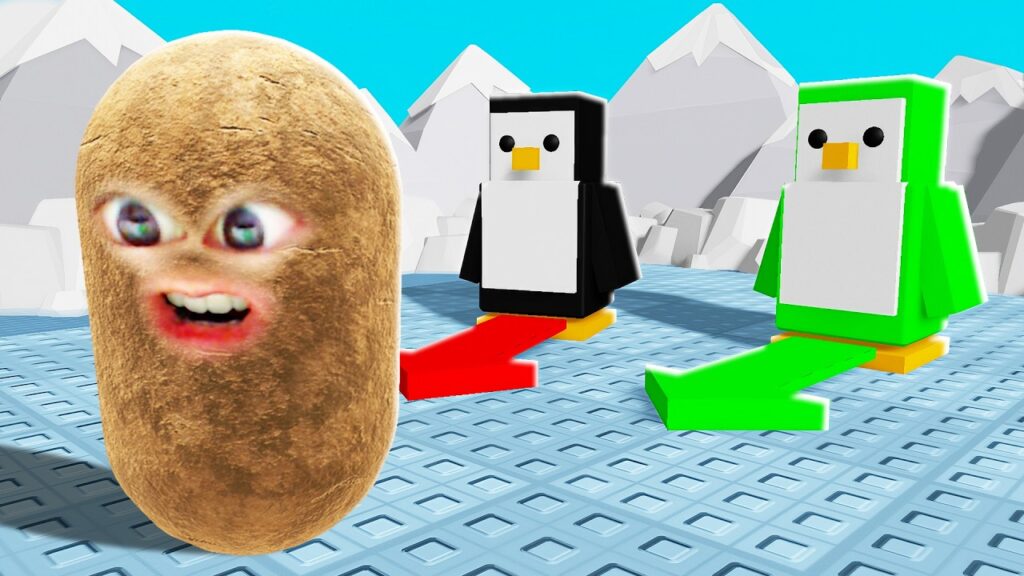 ロブロックスのノックアウトで暴れまくる芋..