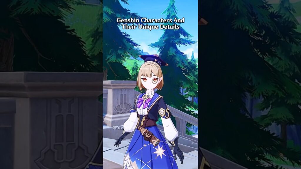 Some Characters Unique Details In Genshin Impact Part 2