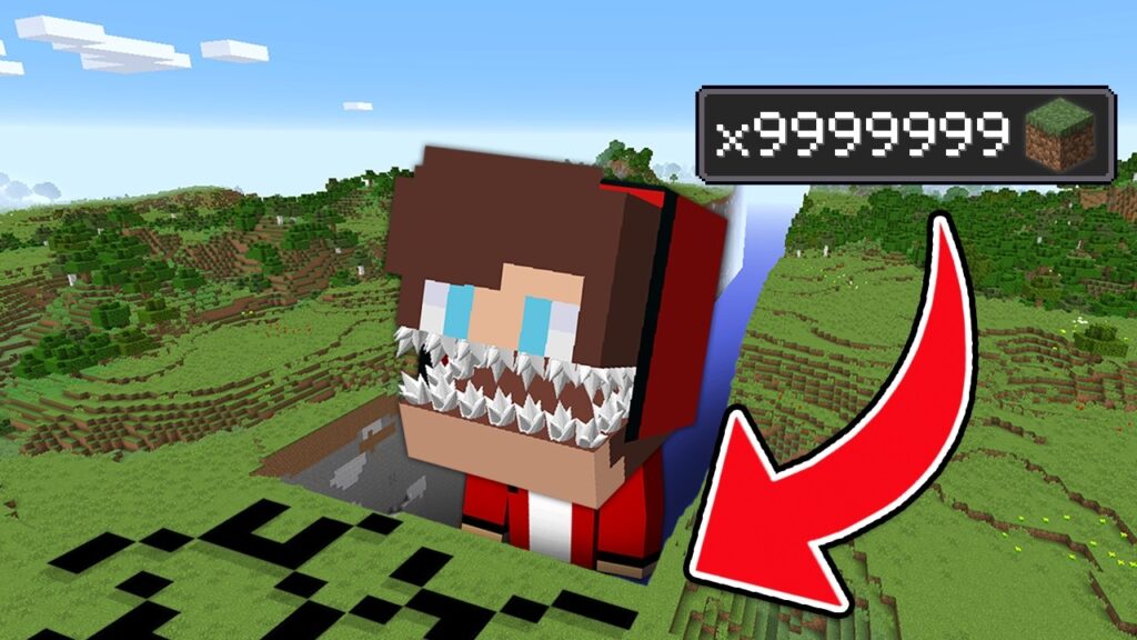 世界を食べるマインクラフト