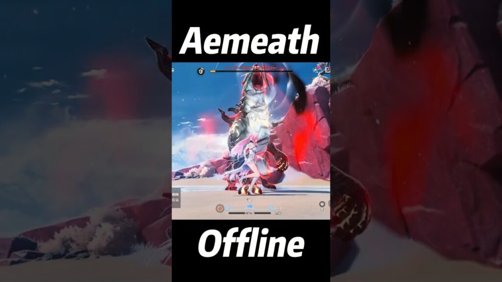 Aemeath Went Offline .  #鸣潮 #wutheringwaves #wuwa #aemeath