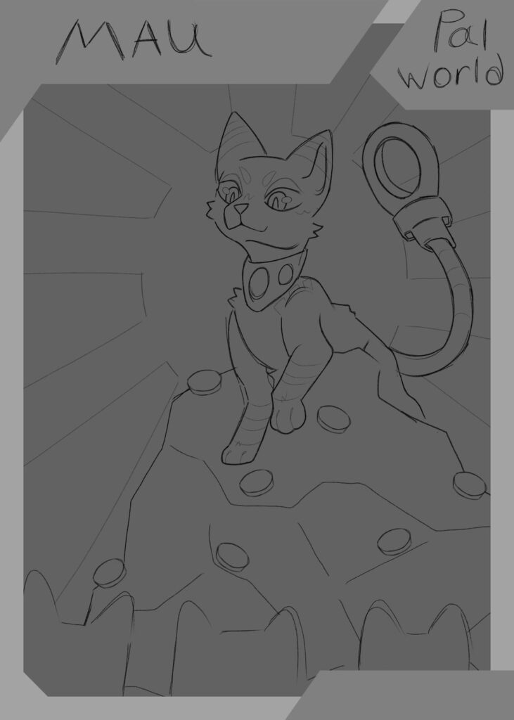 ファンシーのために作っているファンアートカード