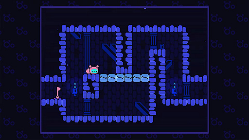 画像ギャラリー No.002のサムネイル画像 / 高評価パズルアクションゲーム「Öoo」,PS5版を本日発売。爆弾いもむしを操作し,自身を爆発させて道を拓こう