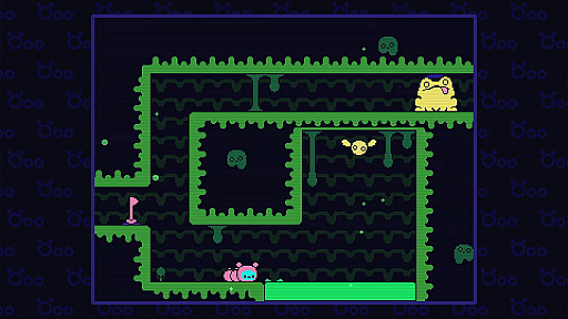 画像ギャラリー No.005のサムネイル画像 / 高評価パズルアクションゲーム「Öoo」,PS5版を本日発売。爆弾いもむしを操作し,自身を爆発させて道を拓こう