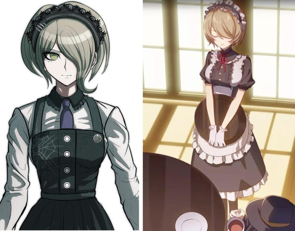 リタとキルミは見た目が全く同じで、二人ともメイドです