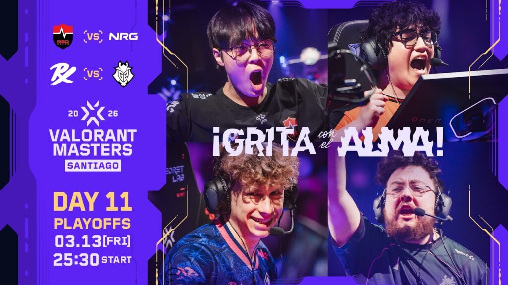 VALORANT Masters Santiago 2026 – Playoffs – Day 11 VALORANT Masters Santiago 2026 - Playoffs - Day 11