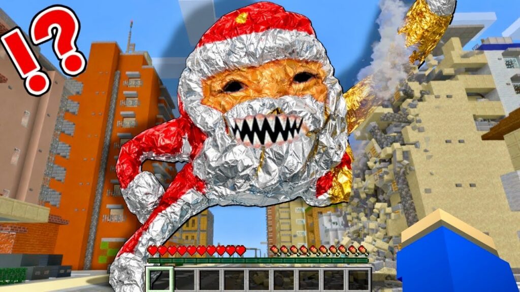 海外で流行中の化け物【グーグーガガ】に襲われるマインクラフト🎅🏻🍫【マイクラ】ぽっぴんず 海外で流行中の化け物【グーグーガガ】に襲われるマインクラフト🎅🏻🍫【マイクラ】ぽっぴんず