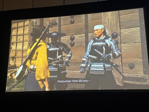 画像ギャラリー No.009のサムネイル画像 / 脚本に込めた“間”をゲームの中へ。「Ghost of Yōtei」で刷新された会話制作パイプライン［GDC 2026］