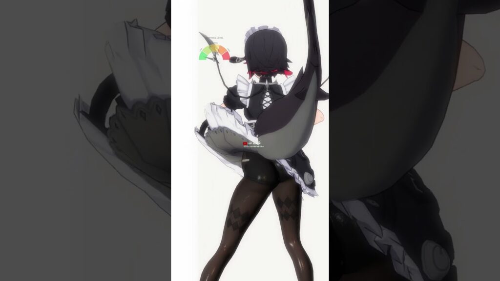ELLEN JOE ZZZ LOW CORTISOL MEME DANCE【ゼンレスゾーンゼロ:ZZZ MMD／4K／60FPS】 #zzz #shorts #ellenjoe