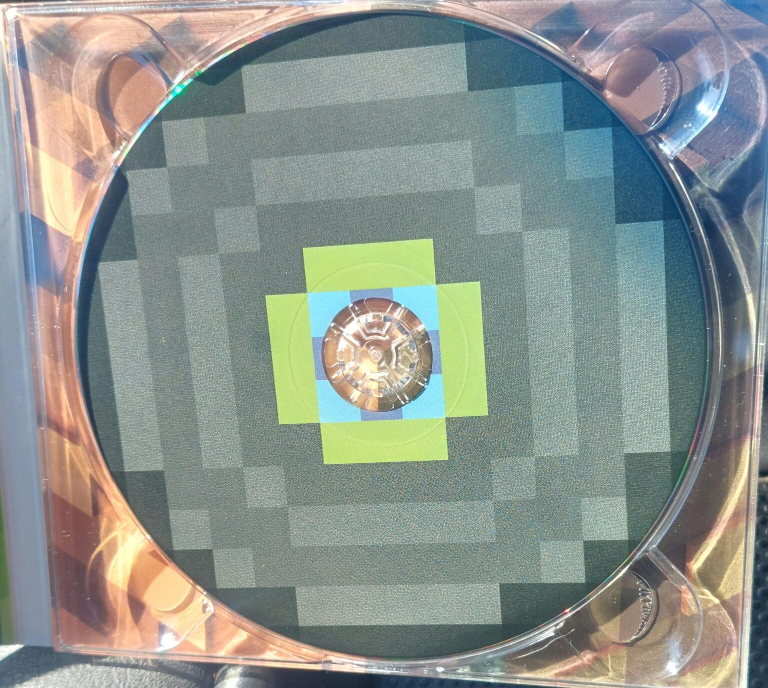Minecraft サウンドトラックの CD は次のようになります。