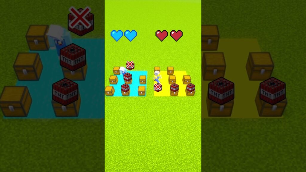 爆弾当てチャレンジ #マイクラ #マインクラフト #ぱちしゅう