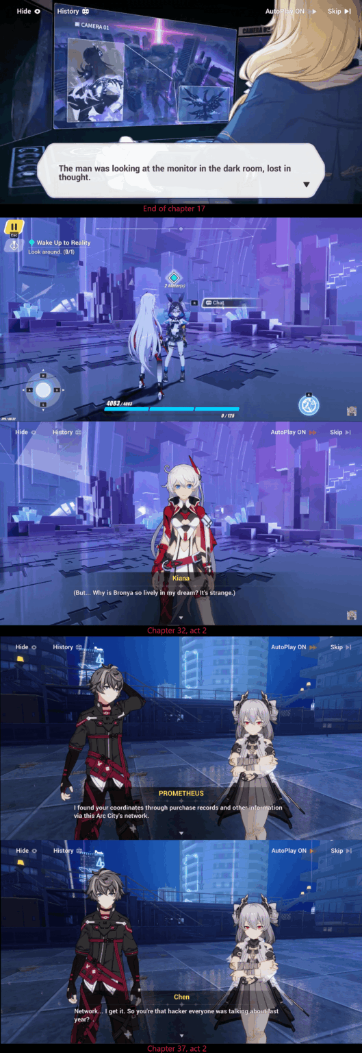 Fallen Rosemary Rita と Haxxor Bunny Bronie がメイン ストーリー モードに直接カメオ出演しました。オットーはFRリタ（とドヴァリン）を目撃し、キアナはブロニーの幻視に会い、フクロウの汚名はアークシティのバブルバースでブロニーについて言及した