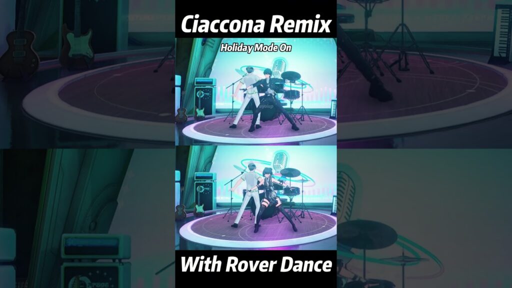 Ciaccona Remix fits Rover Dance well.. #wutheringwaves #鸣潮 #wuwa