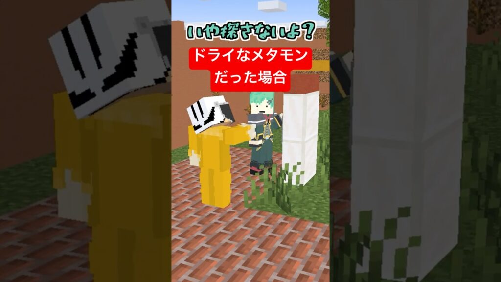 ドライすぎるメタモンだった場合【ぽこあポケモン】【マイクラアニメ】【マインクラフト】