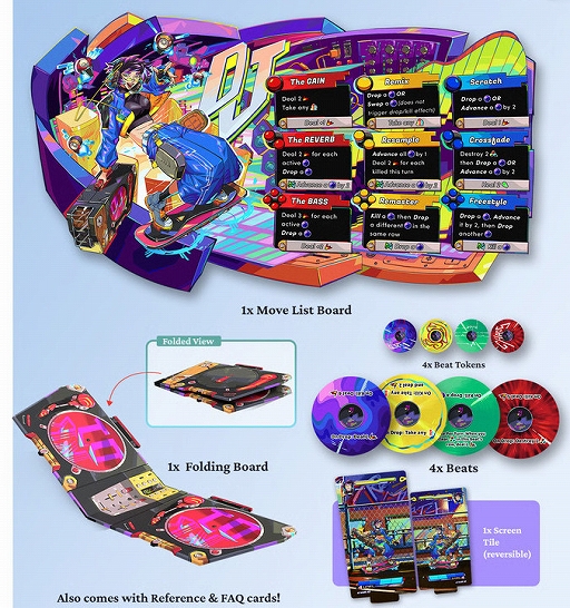 画像ギャラリー No.008のサムネイル画像 / マーブルを揃えて消し,必殺技を放て! 落ちものパズルと対戦格闘を組み合わせたボードゲーム「Re;MATCH」のクラファンを実施中