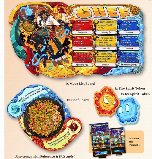 画像ギャラリー No.009のサムネイル画像 / マーブルを揃えて消し,必殺技を放て! 落ちものパズルと対戦格闘を組み合わせたボードゲーム「Re;MATCH」のクラファンを実施中