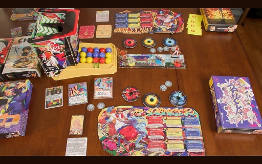 画像ギャラリー No.012のサムネイル画像 / マーブルを揃えて消し,必殺技を放て! 落ちものパズルと対戦格闘を組み合わせたボードゲーム「Re;MATCH」のクラファンを実施中