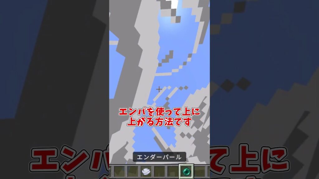 奈落から戻る方法 #マイクラ #マインクラフト