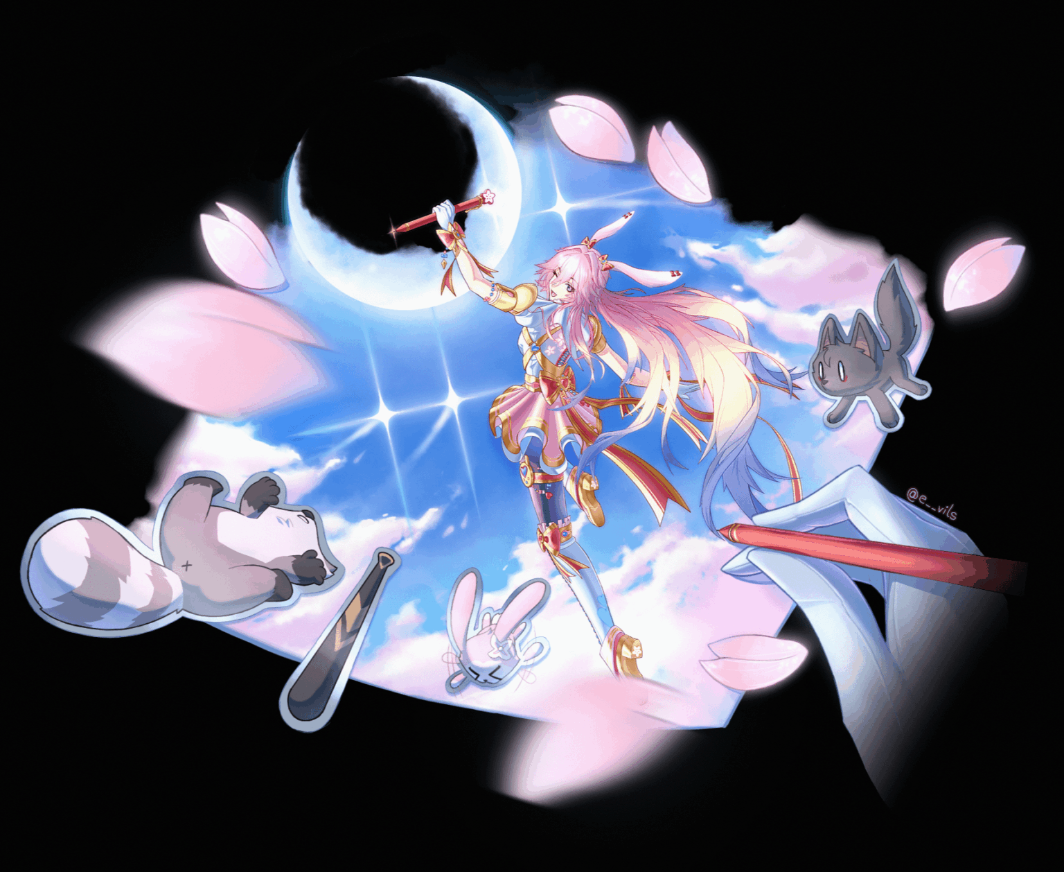 魔法少女エヴァネシア スプラッシュアート