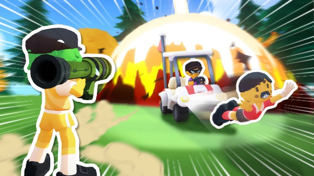 ゴルフ場にロケットランチャー『なんでもアリ』のゴルフ対決!【Super Battle Golf】 ゴルフ場にロケットランチャー『なんでもアリ』のゴルフ対決!【Super Battle Golf】