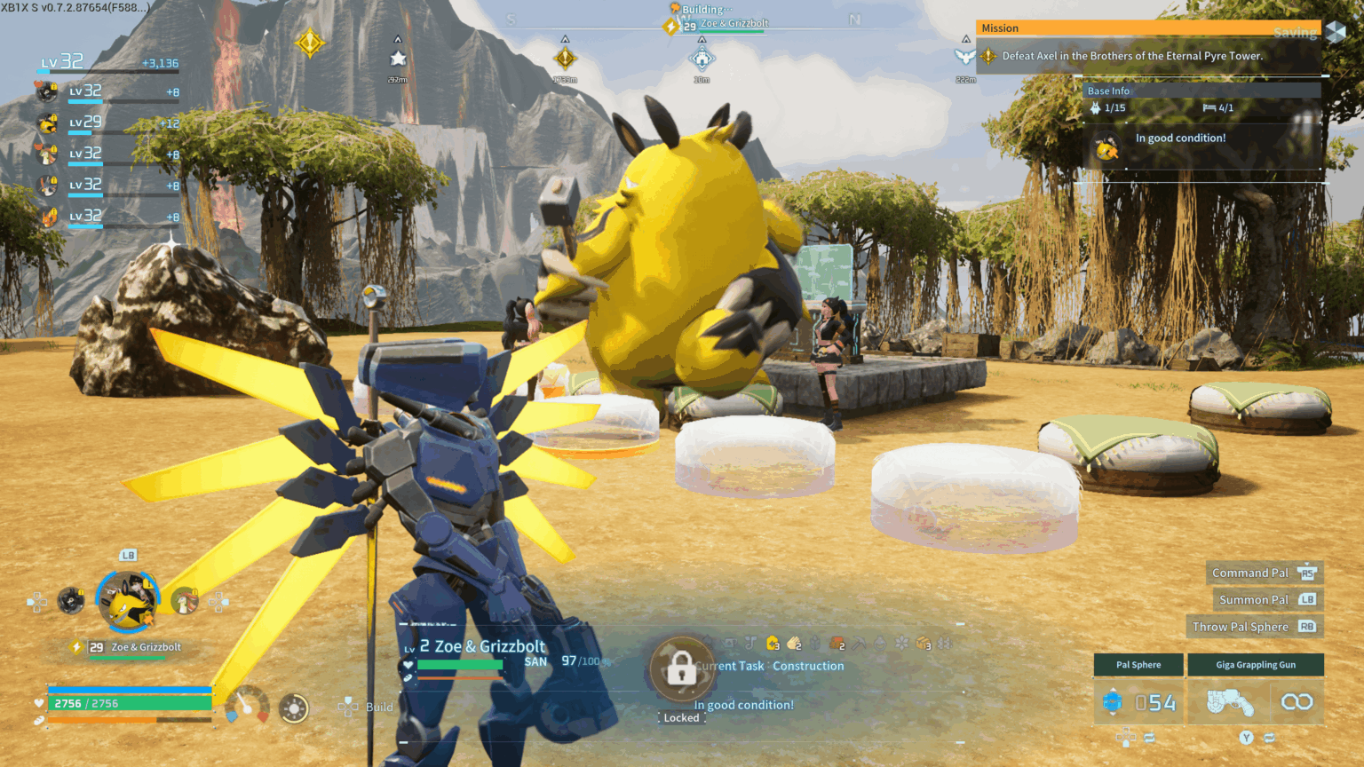 ゾーイとグリズボルト