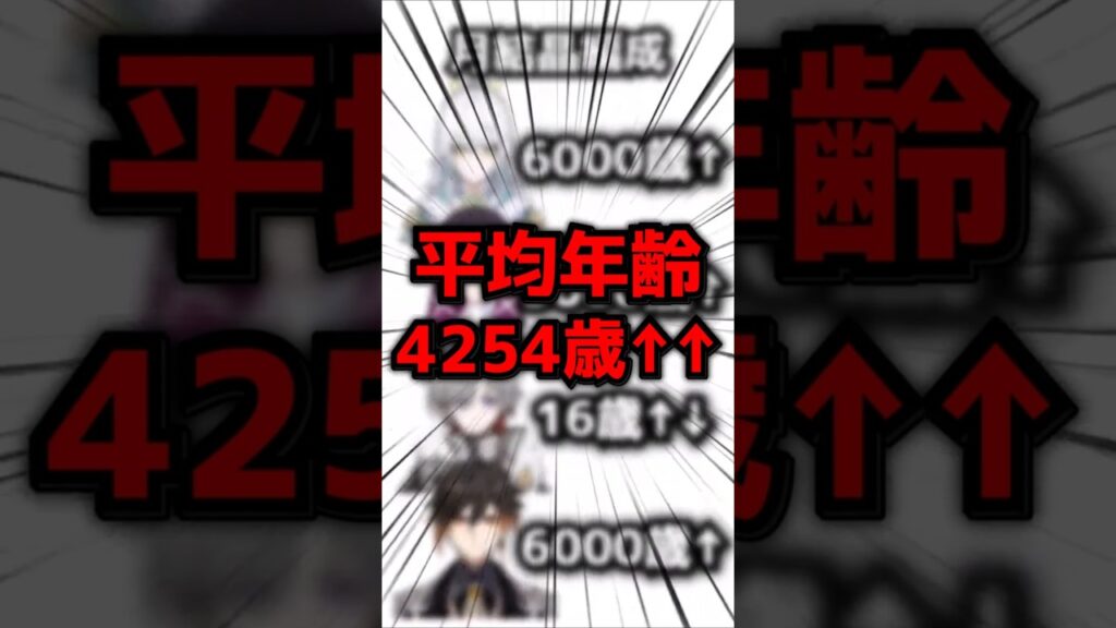 【原神】強い編成平均年齢が高くなりがち #原神 #genshinimpact #原神ショート #げんしん