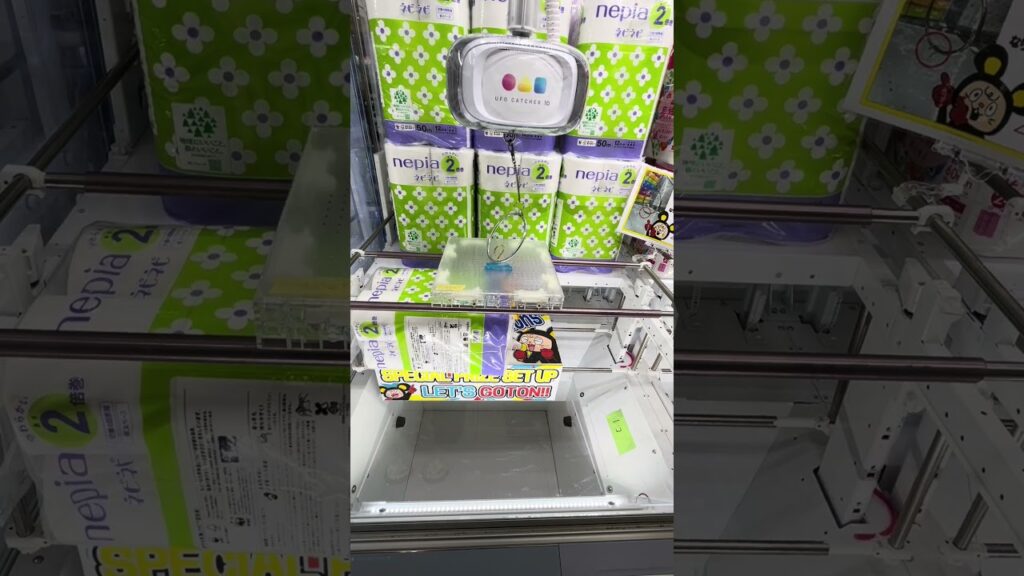 まさかのフック設定初見攻略 #富士市 #クレーンゲーム攻略 #フック設定