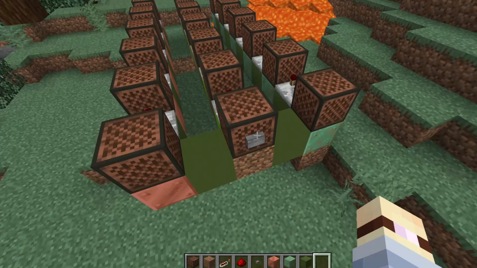 Bedrock の新しいトランペット サウンドはピッチが正しくなく、他のノート ブロックに対して音質が悪くなります。Java は影響を受けません。